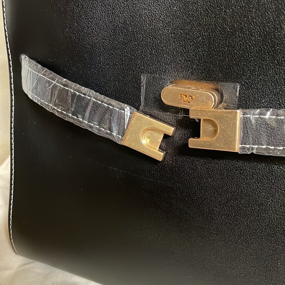 *PRICE FIRM!* Tory Burch Lee Radziwill Small Double Bag - Picture 6 of 14